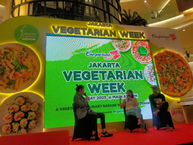
 Pekan Wisata Kuliner, Jakarta Vegetarian Week 2023 di Emporium Pluit Mall