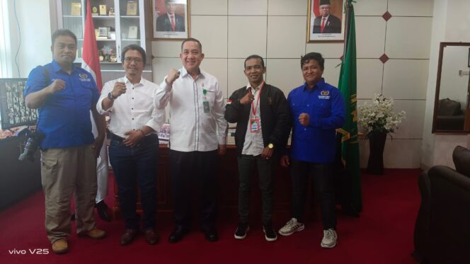 
 PWI Koordinatoriat Jakarta Barat Audiensi Bersama Ketua Pengadilan Negeri Jakarta Barat