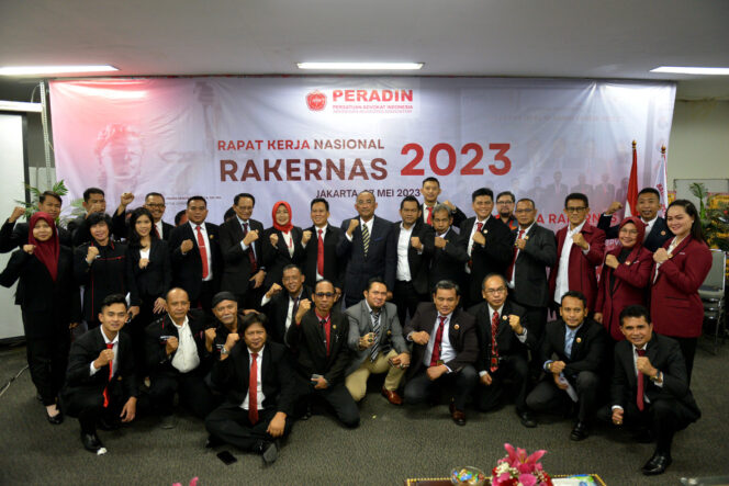 
 Gelar Rakernas 2023, BPP-Peradin Fokus 4 Agenda Utama