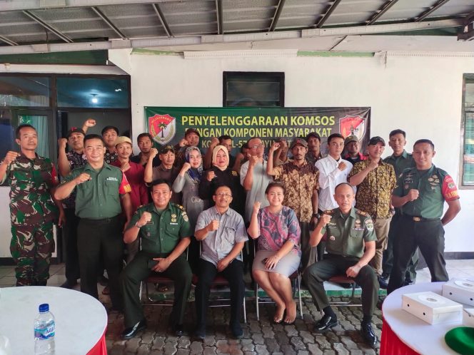
 Komsos Koramil Cipayung dengan Komponen Masyarakat dengan tema Moderasi Beragama dan Tantangan Polarisasi