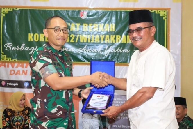 
 Jumat Berkah, Korem 052/Wkr Adakan Santunan Anak Yatim Piatu di Yayasan Yabapir Balaraja