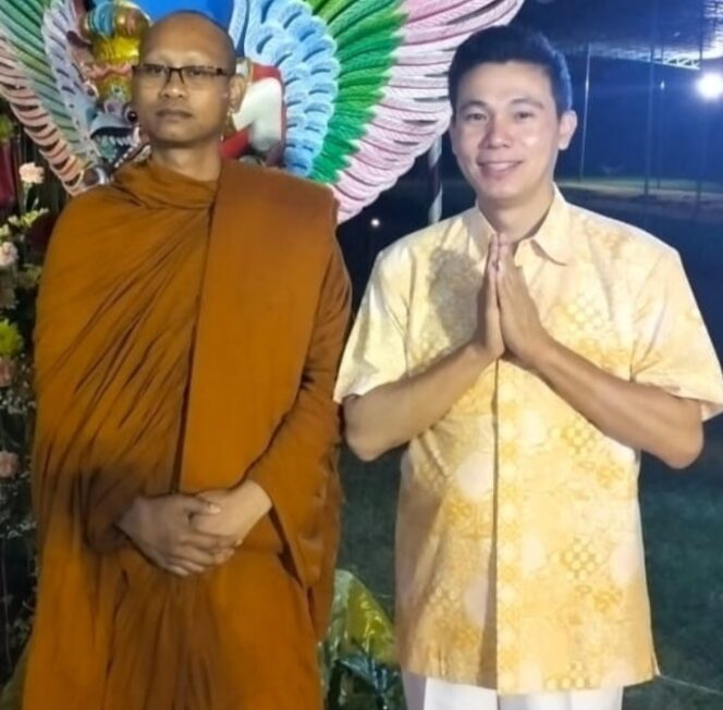 
 Yandi Chow sekretaris Perayaan Waisak 2023 : Bangsa Indonesia adalah Bangsa yang Sangat Bertoleransi