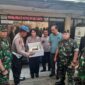 Danramil 05/Kramatjati, Makassar Geruduk Polsek Kramatjati Ucapkan Selamat HUT Bhayangkara Ke-77