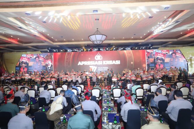 
 Prajurit TNI AD Raih Penghargaan Lomba Konten Kreatif HUT Bhayangkara ke-77