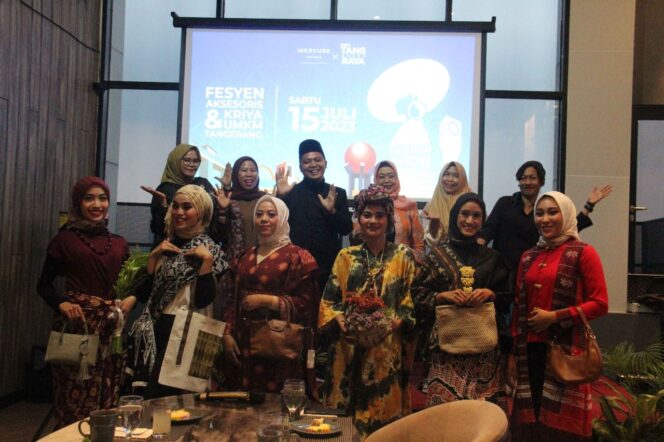 
 Lapas Kelas IIA Tangerang Kembali Unjuk Performa Dalam Fashion Show Fesyen Aksesoris dan Kriya UMKM