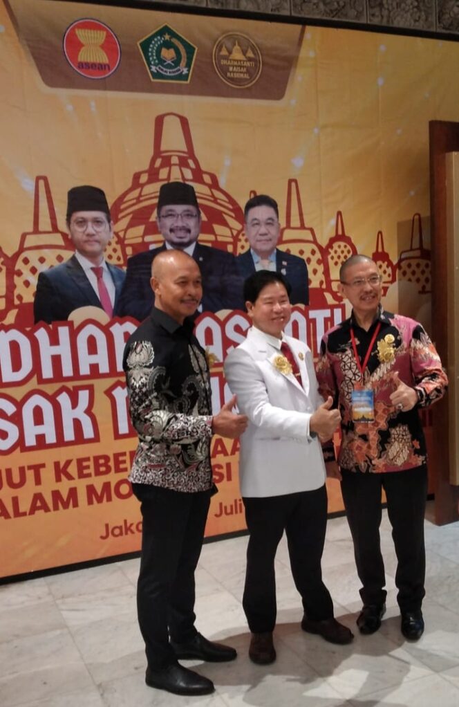 
 Wasekjen DPP Walubi Romo Asun mengapresiasi masyarakat Indonesia  menyambut Hari Raya Tri Suci Waisak 2023
