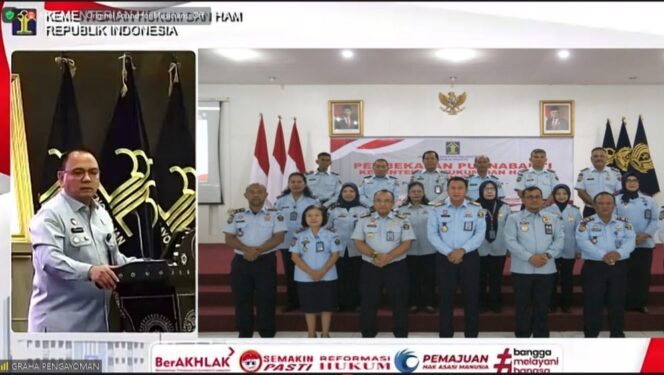 
 Kanwil Kemenkumham Sumut Ikuti Pembekalan Calon Purnabakti oleh Sekjen Kemenkumham