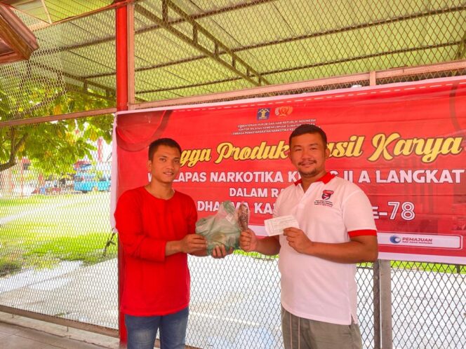 
 Pameran Produk Hasil Karya WBP Lapas Narkotika Langkat Kanwil Kemenkumham Sumut