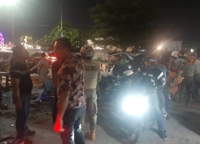 
 Polsek Percut Sei Tuan Bersama Satpol PP Medan Razia Gepeng Dan Pengamen