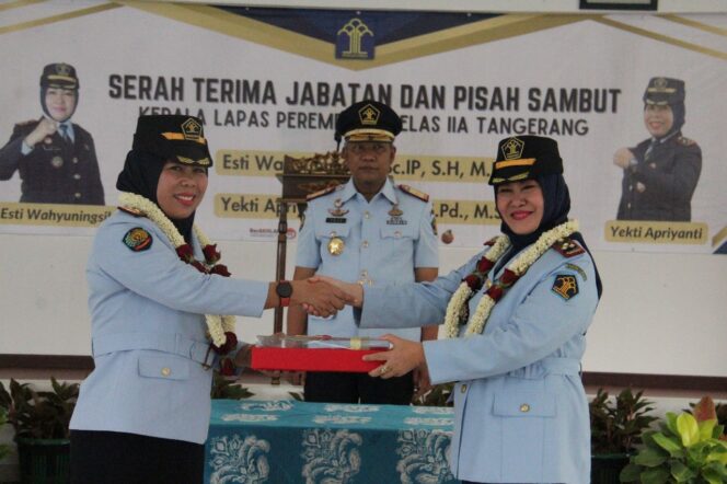 
 Yekti Apriyanti Dipercayakan Menjabat Sebagai Plt Kepala Lapas Perempuan Kelas II A Tangerang