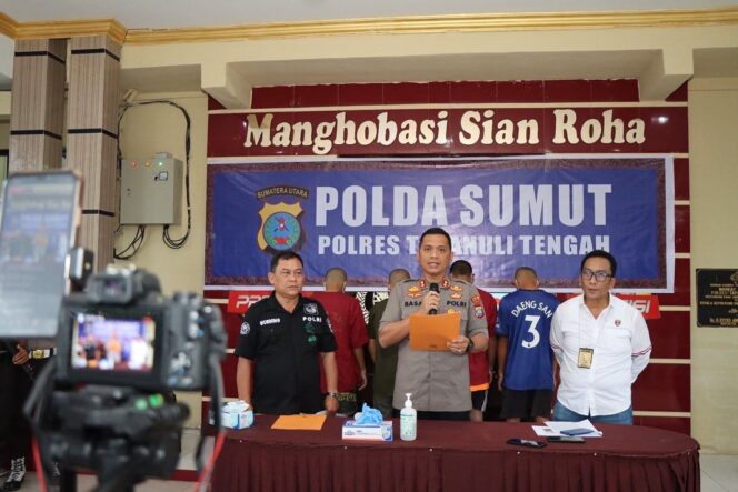 
 Polres Tapteng Limpahkan 5 Pelaku Pemerkosaan Siswi SMA ke Jaksa