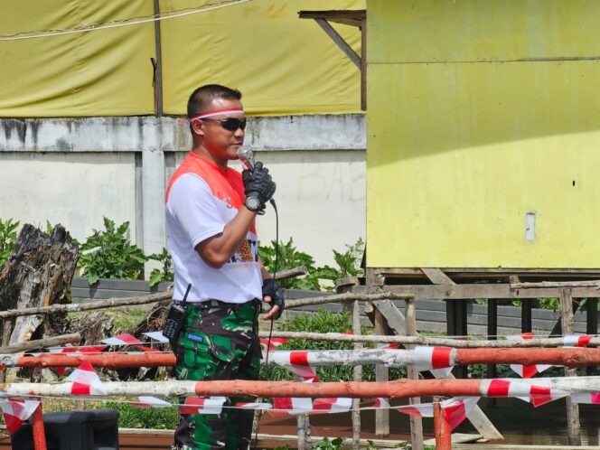 
 Deklarasi Merah Putih, Satgas Yonif PR 330/Tri Dharma Bentangkan Bendera Raksasa di Sarang OPM