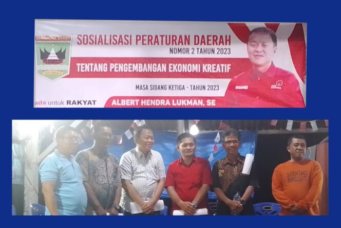 
 Sosialisasi Pengembangan Ekonomi dan Kreatif Perda Nomor 2 Tahun 2023