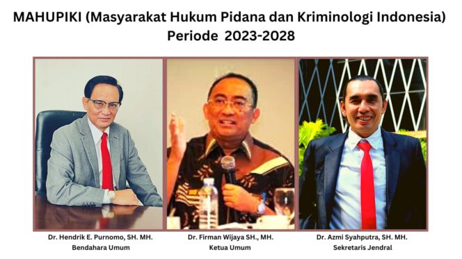 
 Firman Wijaya Didapuk Jadi Ketua Umum Mahupiki Periode 2023-2028