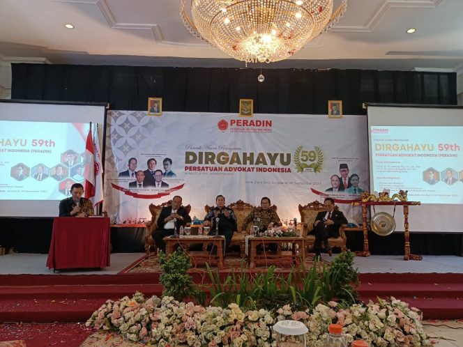 
 Semarak 59 Tahun Persatuan Advokat Indonesia di Surakarta