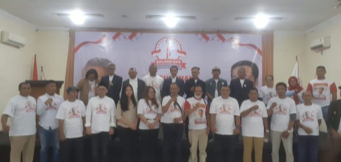 
 Pengukuhan Pengurus dan Personalia DPP SOLNAS GPP di Gedung Juang 45