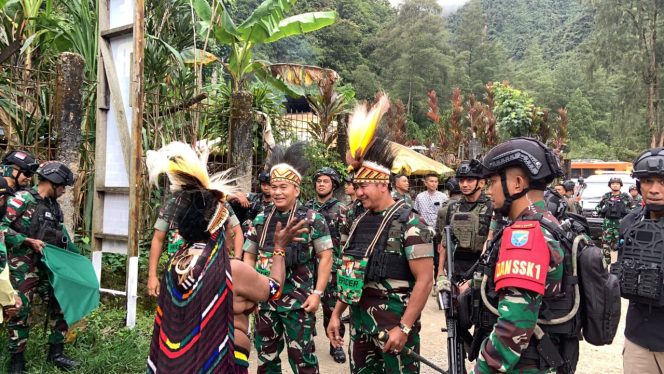 
 Pangdam XII/Tpr Masuk Wilayah Zona Merah di Papua Tengah