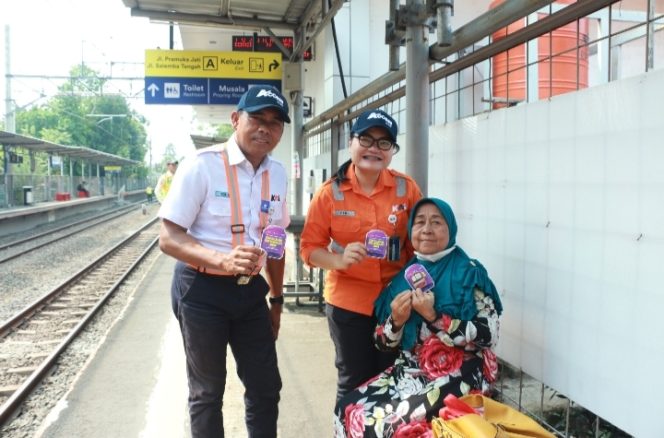 
 KAI Daop 1 Jakarta Kampanyekan Keselamatan Perjalanan Kereta Api “BERTEMAN” di Perlintasan Sebidang KA dan Sekolah-Sekolah