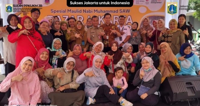 
 Kecamatan Kebon Jeruk Melaksanakan Bazar Jakprener