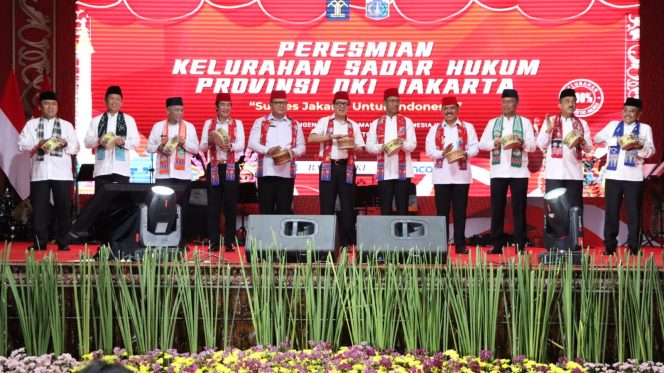 
 Menkum HAM Resmikan 68 Kelurahan Sadar Hukum DKI Jakarta