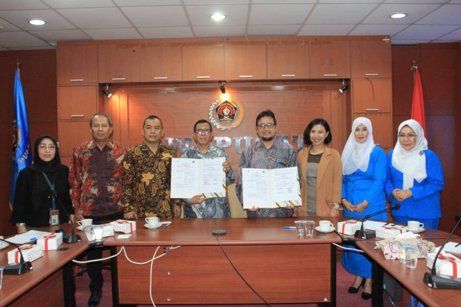 
 MoU PWI Pusat- Universitas Mercu Buana Meningkatkan Literasi Digital dan Memerangi Hoax