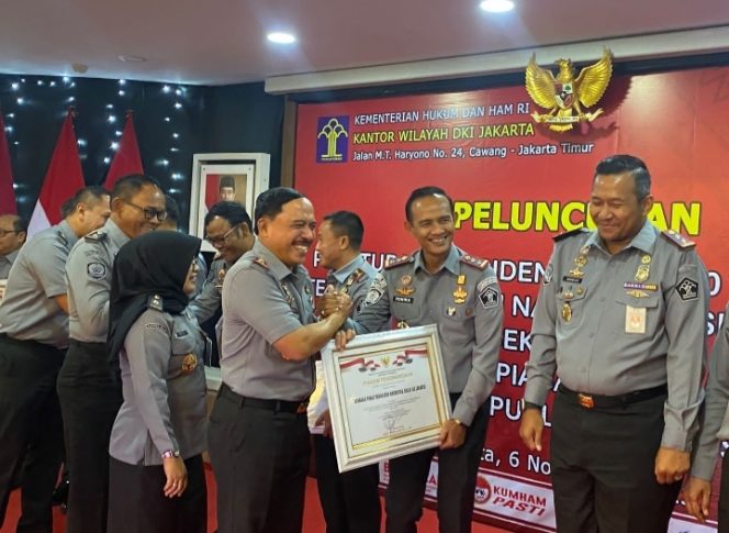 
 Lapas Narkotika Jakarta Raih Penghargaan P2HAM Tahun 2023