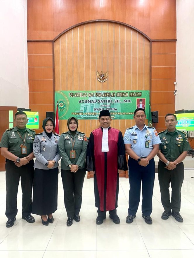 
 Kasdim 0503/JB Hadiri Acara Pengambilan Sumpah Jabatan dan Pelantikan Wakil Kepala PN Jakarta Barat