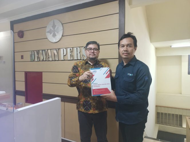 
 Layangkan Surat Ke Dewan Pers, IMO-Indonesia Sampaikan Permohonan Menjadi Konstituen