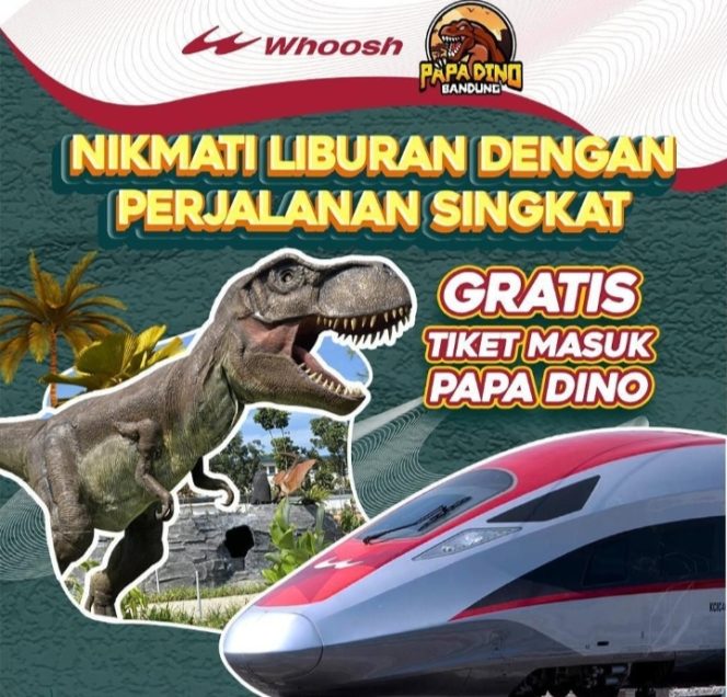 
 Puluhan Ribu Penumpang Manfaatkan Tiket Whoosh Nikmati Promo Gratis dan Diskon di 12 Destinasi Wisata