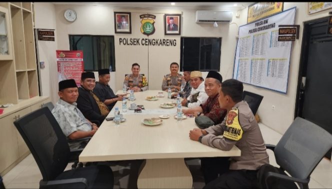 
 Jalin Sinergitas, Kompol Hasoloan Menerima Kunjungan MWCNU Kecamatan Cengkareng