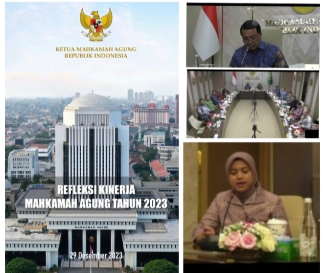 
 Refleksi Akhir Tahun 2023, Mahkamah Agung Terus Berbenah dan Bertekad Untuk Memulihkan Kepercayaan Publik