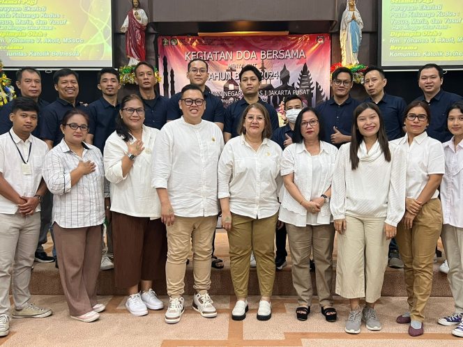 
 Dipenghujung Tahun 2023, Rutan Kelas I Jakarta Pusat Gelar Acara Doa Bersama Lintas Agama