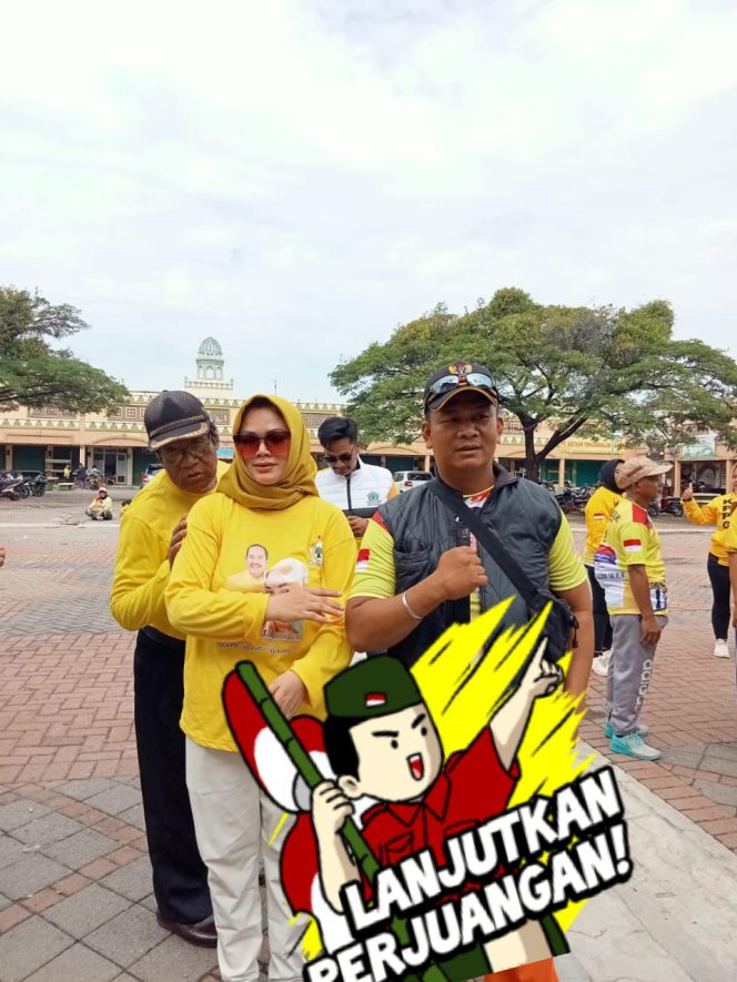 
 Senam Sehat Dan Bugar Bersama Partai Golkar di Kabupaten Bekasi