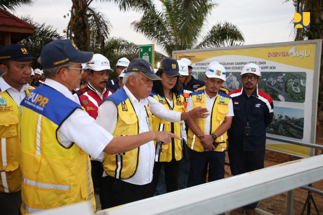 
 Menteri Basuki Targetkan Instalasi Pengolah Air Limbah dan Tempat Pengolahan Sampah Terpadu di IKN Nusantara Beroperasi Agustus 2024