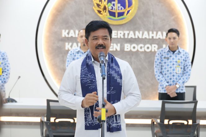 
 Menteri ATR/Kepala BPN Resmikan Loket Layanan di Kantah Kabupaten Bogor I