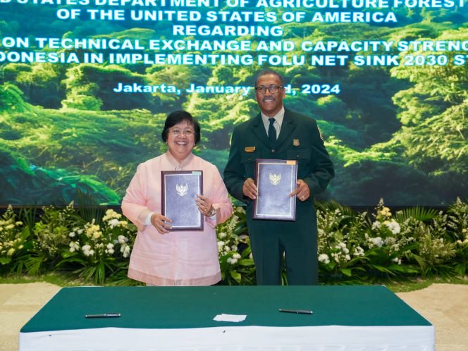 
 KLHK dan USDA Forest Service Jalin Kerja Sama Dukung Implementasi FOLU Net Sink 2030
