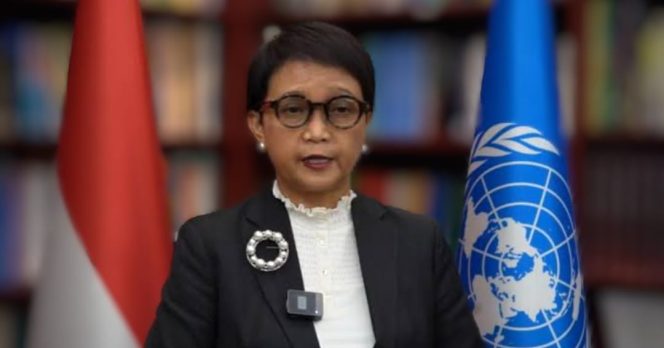 
 IMO-Indonesia Apresiasi Keputusan Tegas Menlu Retno Walk Out di Forum PBB