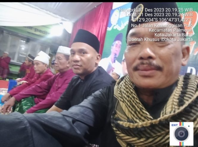 
 Kelurahan Palmerah Memberikan Santunan kepada anak Yatim di Malam Pergantian Tahun