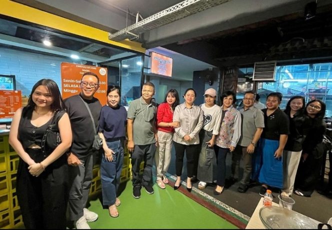 
 Ketua DPR RI Puan Maharani Kunjungi Black Stone Garage Kebayoran Baru Jakarta