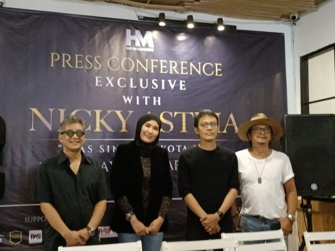 
 HM Entertainmet Gelar Live Concert Exclusive Nicky Astria di Bandung