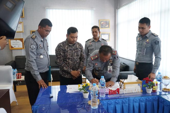 
 Lapas I Medan Lakukan Penandatanganan Nota Kesepakatan Perpanjangan Kerjasama Pengelolaan Limbah B3