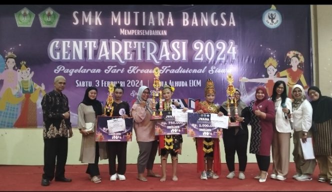 
 SMK Mutiara Bangsa Adakan Gentaretrasi 2024 “Pagelaran Tari Kreasi Tradisional Siswa”