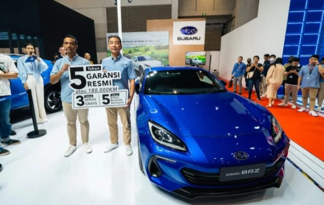 
 Subaru Luncurkan Garansi Resmi 5 Tahun dan Harga BRZ 2024 di IIMS