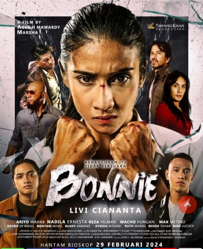
 Penuh Adegan Laga, Film Bonnie Siap Tayang