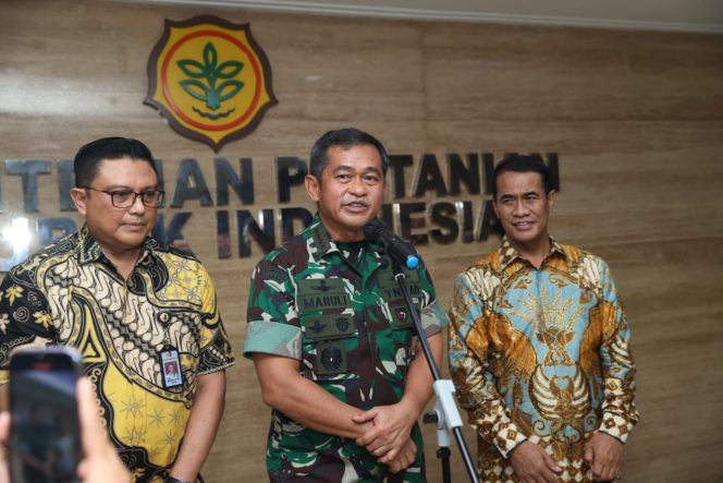 
 Manfaatkan Sungai-Sungai Besar, TNI AD – Kementan Bersinergi Wujudkan Hanpangan