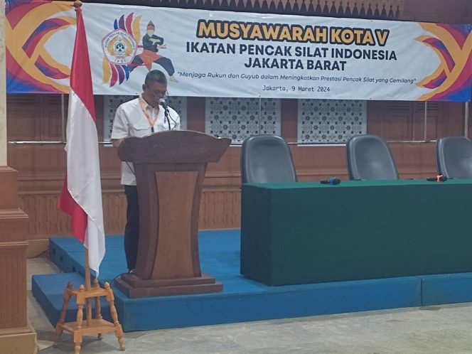 
 Ketua KONI Jakbar Hermansyah Muhasyim Hadiri Muskot V IPSI