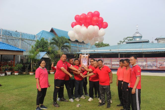 
 Lapas Binjai Gelar Upacara Pembukaan Pekan Olah Raga Hari Bakti Pemasyarakatan ke 60