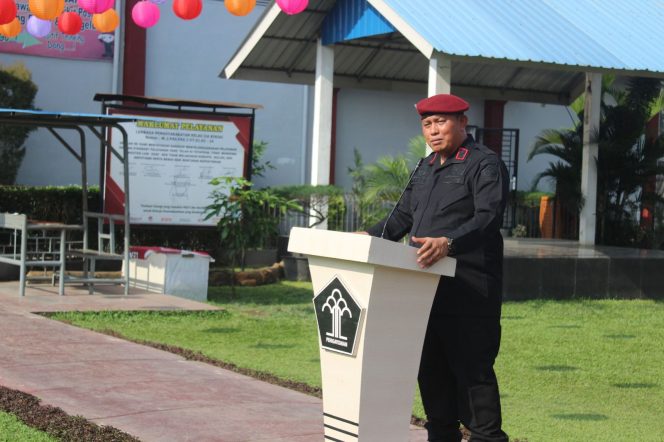 
 Kalapas Binjai Theo Adrianus Pimpin Razia Gabungan Bersama Petugas Polres,TNI dan BNN