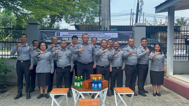 
 Lapas Binjai Gelar One Day One Prison’s Product Untuk Meriahkan HBP ke 60