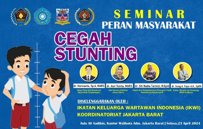 
 Upaya Pencegahan dan Edukasi, IKWI Jakarta Barat Gelar Seminar Stunting 23 April 2024